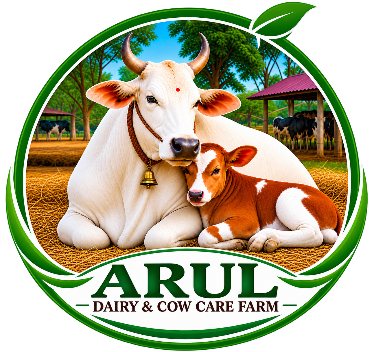 Arul Dairy & Cow Care Farm logo